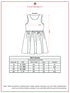 Mustard Floral Cotton Dress For Girl's